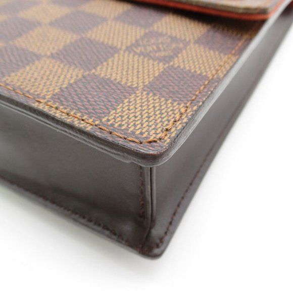 LOUIS VUITTON Portobello Shoulder crossbody Bag Damier canvas Used unisex - Picture 11 of 15